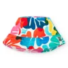 Chapeau pour fille avec imprimé floral