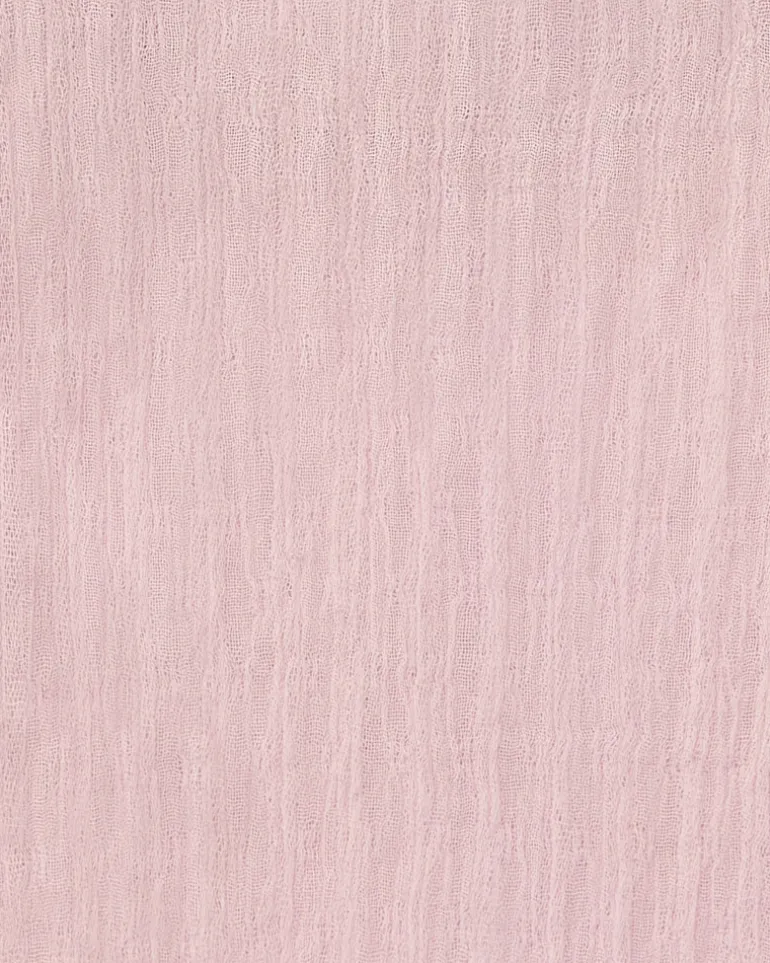 Chemise rose clair pour fille avec volants
