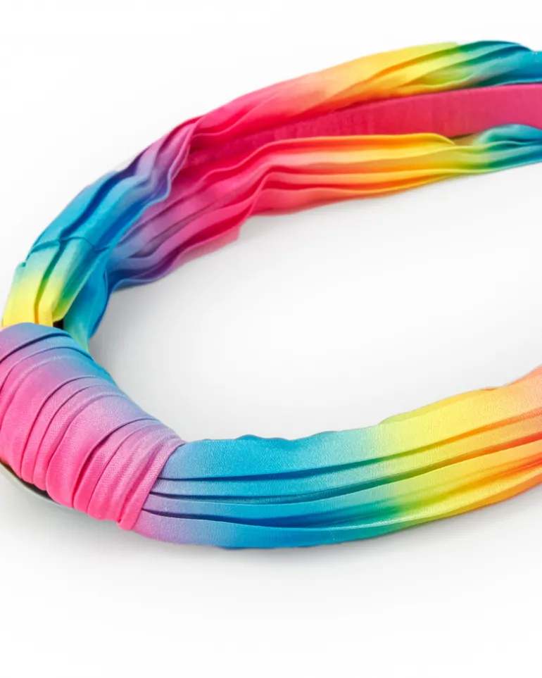 Diadème pour fille avec effet dégradé multicolore