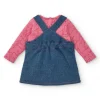 Ensemble fille en jean et rose imprimé chatons collection Lovely Kittens