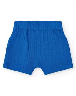 Ensemble pour garçon avec t-shirt blanc imprimé et shorts