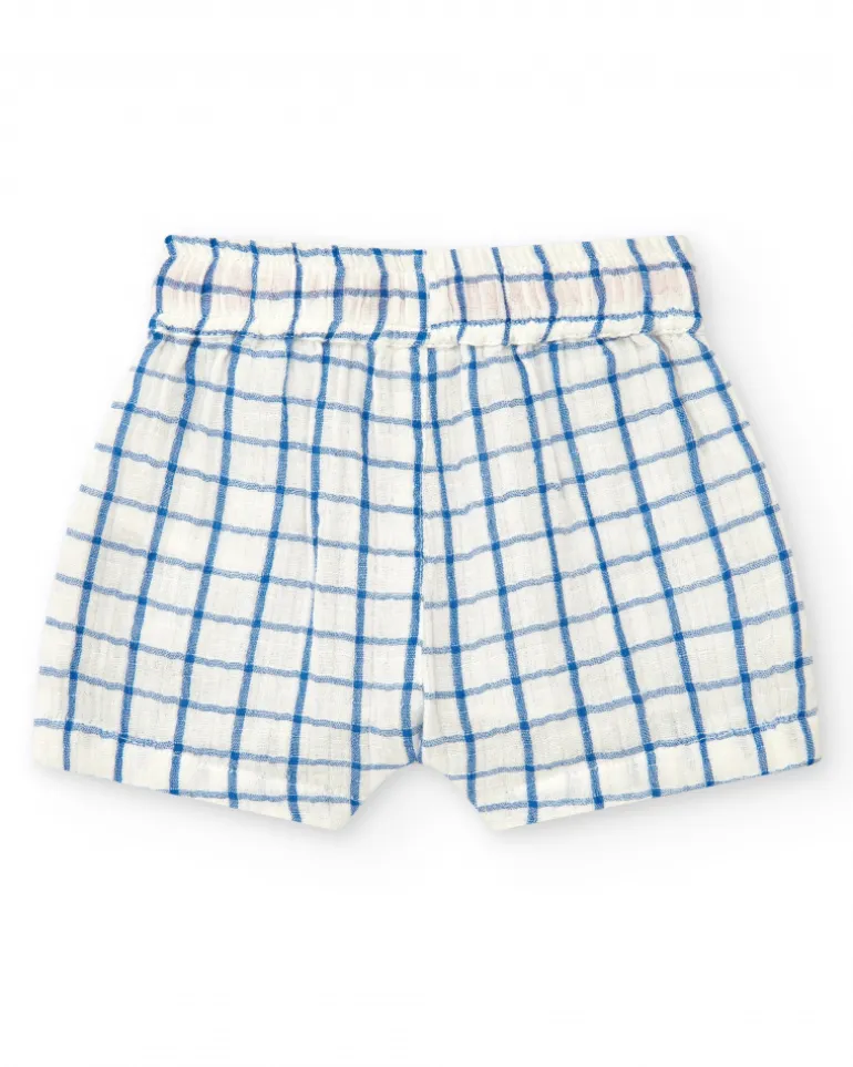 Ensemble pour garçon avec t-shirt blanc et shorts