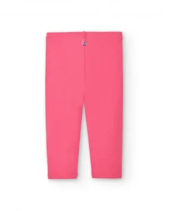 Ensemble t-shirt manches longues et leggings fille rose et bleu avec étoiles imprimées Superbe collection