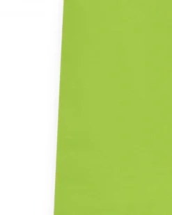 Legging court pour fille en vert citron avec taille élastique.