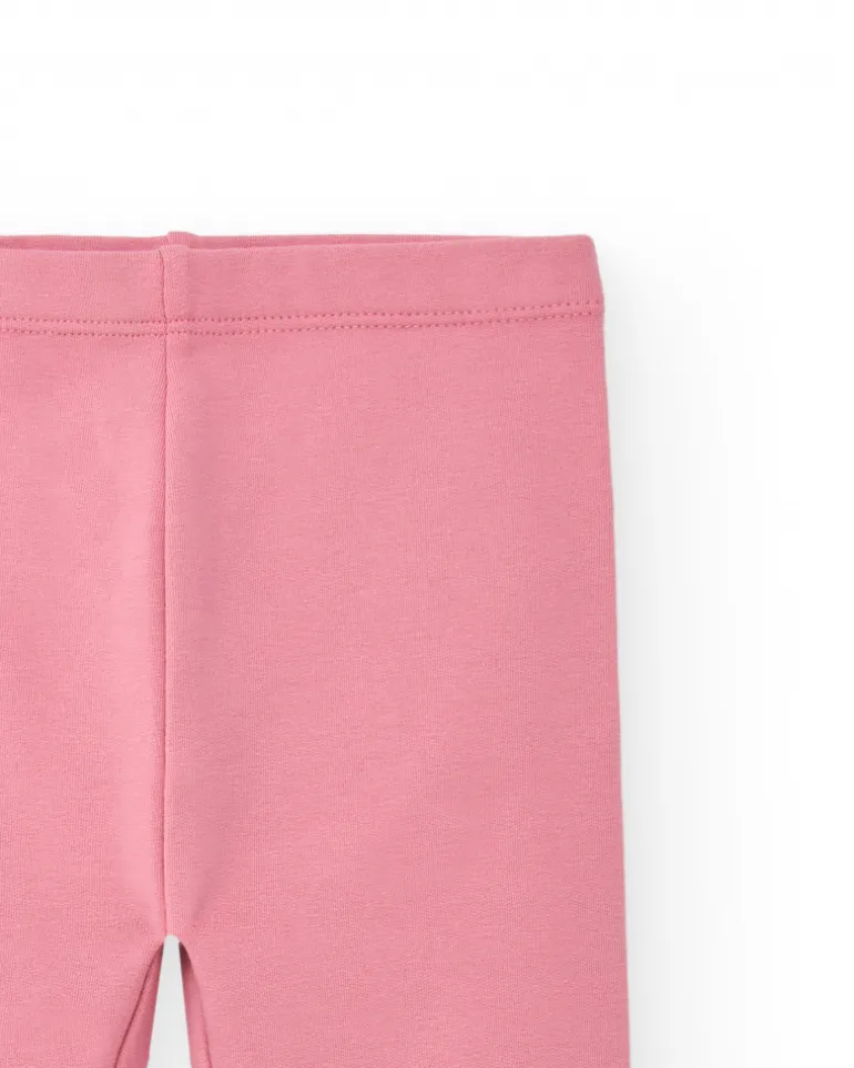 Legging rose imprimé oiseaux pour fille de la collection Freezy