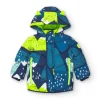 Manteau matelassé à capuche imprimé montagne pour garçon de la collection Freezy