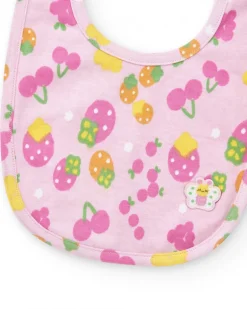 Pack de bavoirs pour fille couleur rose