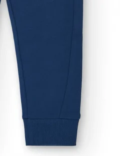 Pantalon bleu marine avec cordon réglable pour garçon de la collection Freezy