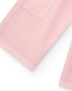 Pantalon en tissu pour fille en rose avec des poches cargo Happy Garden