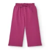 Pantalon peluche fille fuchsia avec nœud collection Super Natural