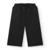 Pantalon peluche fille noir avec détail cœur collection Cartoon Calling