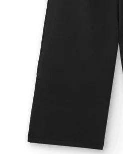 Pantalon peluche fille noir avec détail cœur collection Cartoon Calling