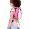 Sac à dos rose pour fille avec donut et cœurs