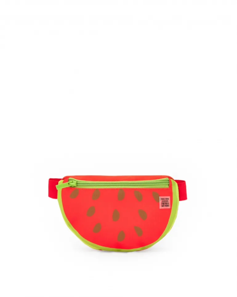 Sac banane rouge pour fille avec design pastèque