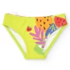 Slip de bain pour fille avec imprimé de fruits tropicaux
