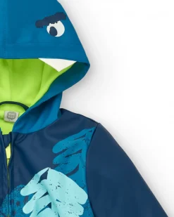 Veste imperméable à capuche monstre pour garçon de la collection Freezy