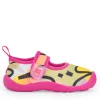 Zapato de agua para niña multicolor con cierre de velcro