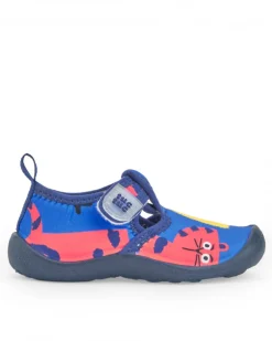 Zapato de agua para niño multicolor con estampado de tigre